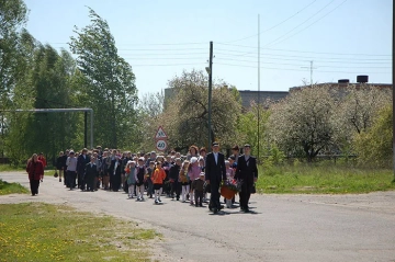 Празднование в честь Дня победы в селе Сачковичи