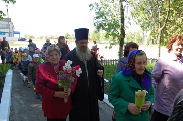 Празднование в честь Дня победы в селе Сачковичи