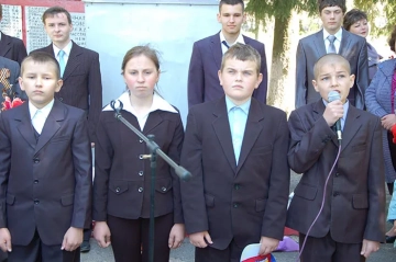 Празднование в честь Дня победы в селе Сачковичи