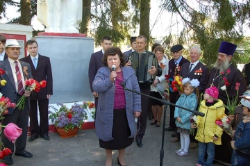 Празднование в честь Дня победы в селе Сачковичи