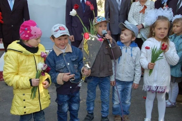 Празднование в честь Дня победы в селе Сачковичи