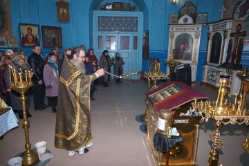 Празднование Сорока мучеников в Севастийском озере мучившихся