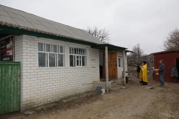 Освящение помещений Ритуальной службы «Ангел» в Климово Освящение помещений Ритуальной службы «Ангел» в Климово