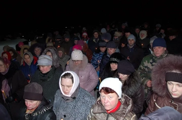 Великое освящение воды в Чернооково