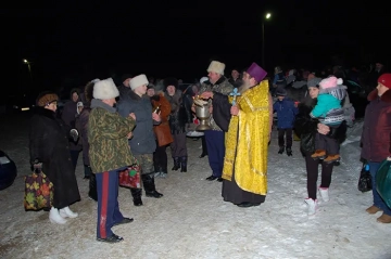 Великое освящение воды в Чернооково