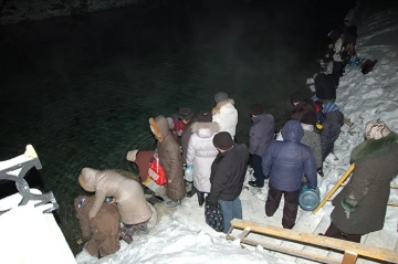 Великое освящение воды в Чернооково