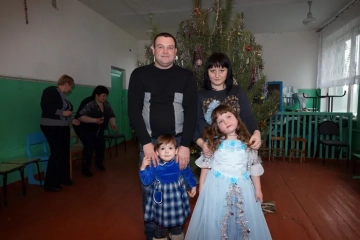 Рождественский концерт в Лобановской школе Рождественский концерт в Лобановской школе
