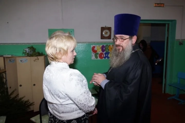Рождественский концерт в Лобановской школе Рождественский концерт в Лобановской школе