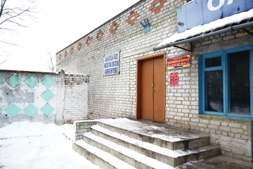 Освящение здания автошколы в поселке Климово Освящение здания автошколы в поселке Климово