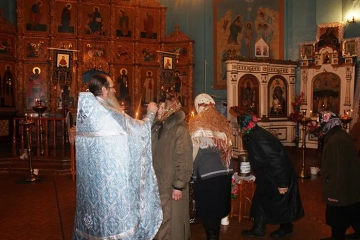 Молебен в честь Великомученицы Екатерины Молебен в честь Великомученицы Екатерины