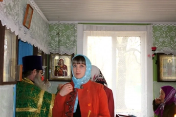 Пребывание ковчега Святых мощей благоверных князя Петра и княгини Февронии в Приходе храма села Сачковичи