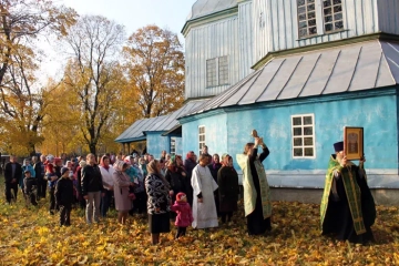 Прибытие и пребывание ковчега Святых мощей благоверных князя Петра и княгини Февронии в храмах Климовского района