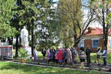 В день освобождения села Сачковичи от оккупантов В день освобождения села Сачковичи от оккупантов