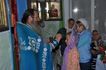 Молебен в Молитвенном доме перед началом нового учебного года