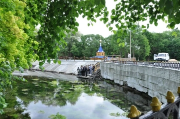 Посещение источника в селе Чернооково Климовского района