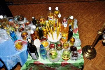 Совершение таинства Елеосвящения в храме Совершение таинства Елеосвящения в храме