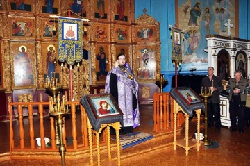 Совершение таинства Елеосвящения в храме Совершение таинства Елеосвящения в храме