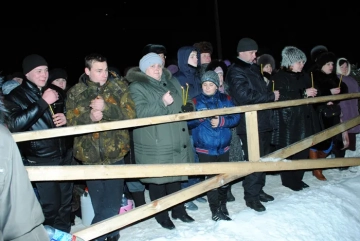 Великое освящение воды на источнике в селе Чернооково Великое освящение воды на источнике в селе Чернооково
