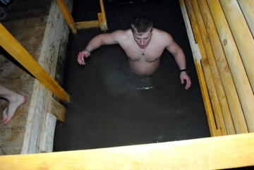 Великое освящение воды на источнике в селе Чернооково Великое освящение воды на источнике в селе Чернооково