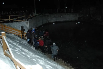 Великое освящение воды на источнике в селе Чернооково Великое освящение воды на источнике в селе Чернооково