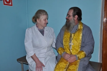 Посещение прихожан в Районной больнице
