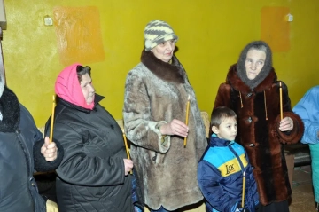 Освящение помещений ФАМП в селе Чернооково Климовского района Освящение помещений ФАМП в селе Чернооково Климовского района