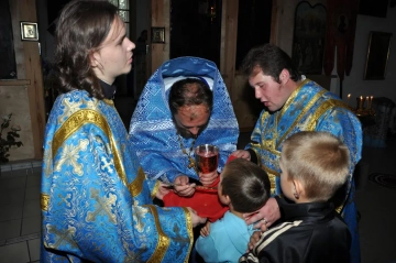 Соборное Богослужение в храме села Хохловка Климовского района Соборное Богослужение в храме села Хохловка Климовского района