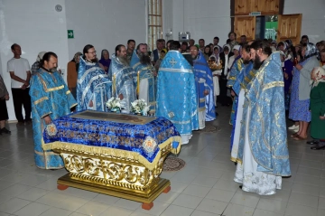 Соборное Богослужение в храме села Хохловка Климовского района Соборное Богослужение в храме села Хохловка Климовского района