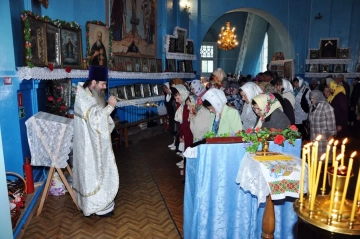 Праздник Преображение Господа Бога и Спаса нашего Иисуса Христа и освящение плодов в Молитвенном доме
