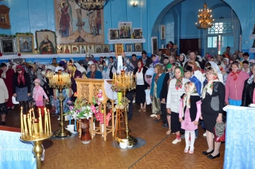 Праздник Преображение Господа Бога и Спаса нашего Иисуса Христа и освящение плодов в Молитвенном доме