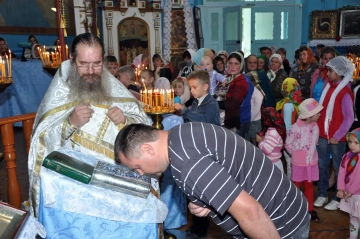 Праздник Преображение Господа Бога и Спаса нашего Иисуса Христа и освящение плодов в Молитвенном доме