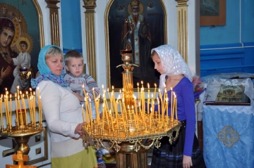 Праздник Преображение Господа Бога и Спаса нашего Иисуса Христа и освящение плодов в Молитвенном доме
