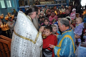 Праздник Преображение Господа Бога и Спаса нашего Иисуса Христа и освящение плодов в Молитвенном доме