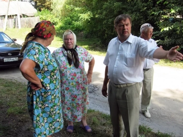 Совещание в селе Чернооково Климовского района Совещание в селе Чернооково Климовского района