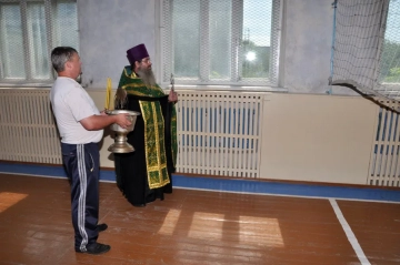 Освящение помещений Сачковичского сельского Дома культуры Освящение помещений Сачковичского сельского Дома культуры