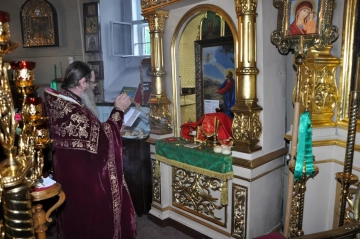 Божественная литургия в храме Чуда Архистратига Михаила г. Новозыбкова