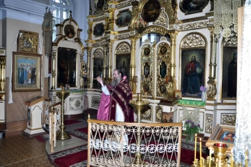 Божественная литургия в храме Чуда Архистратига Михаила г. Новозыбкова