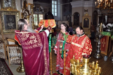 Божественная литургия в храме Чуда Архистратига Михаила г. Новозыбкова