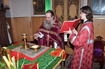 Божественная литургия в храме Чуда Архистратига Михаила г. Новозыбкова