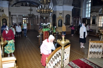 Божественная литургия в храме Чуда Архистратига Михаила г. Новозыбкова