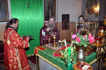 Божественная литургия в храме Чуда Архистратига Михаила г. Новозыбкова