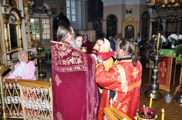 Божественная литургия в храме Чуда Архистратига Михаила г. Новозыбкова