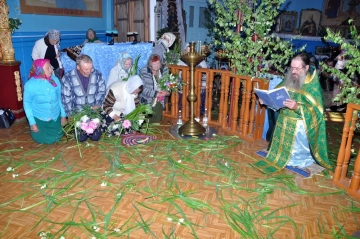 Праздник Пятидесятницы в храме