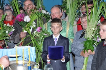 Праздник Пятидесятницы в храме