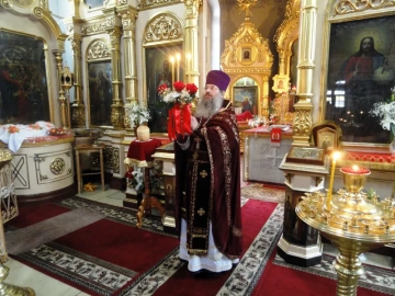 Великая вечерня в храме Чуда Архистратига Михаила г. Новозыбкова