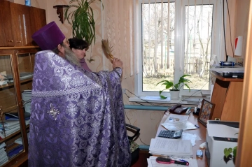 Освящение здания Истопской сельской администрации Освящение здания Истопской сельской администрации
