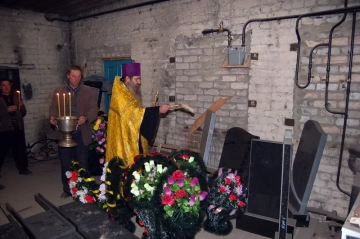 Освящение помещений Ритуальной службы «Ангел». Освящение помещений Ритуальной службы «Ангел».