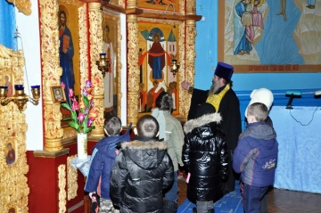 Учащиеся Сачковичской СОШ посетили храм Покрова Пресвятой Богородицы Учащиеся Сачковичской СОШ посетили храм Покрова Пресвятой Богородицы