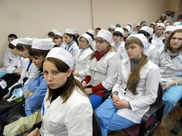 Освящение Медицинского колледжа г. Новозыбкова и встреча со студенческой молодежью колледжа