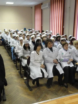 Освящение Медицинского колледжа г. Новозыбкова и встреча со студенческой молодежью колледжа